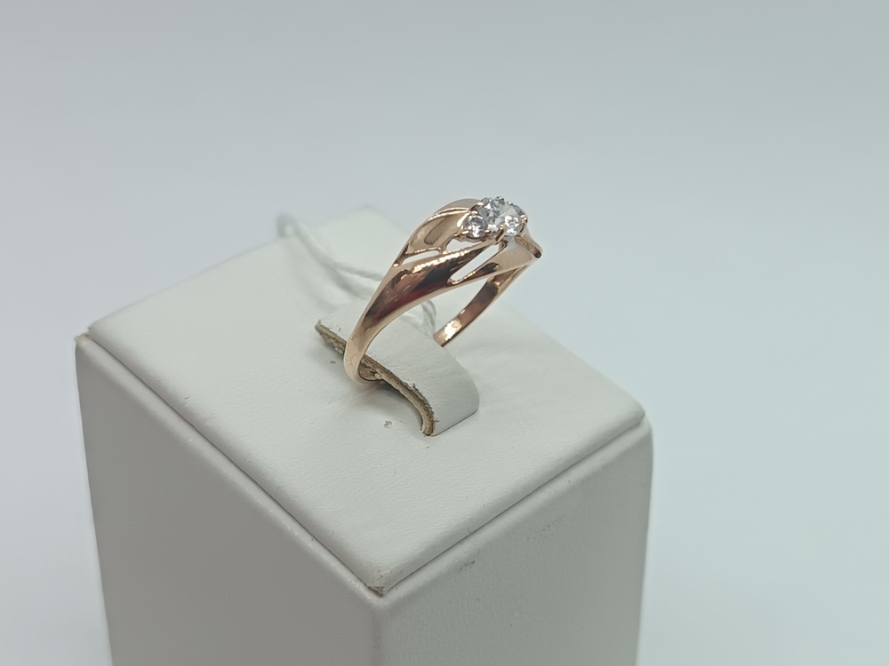 КОЛКМИ585 КОЛЬЦО С КАМНЯМИ (Au 585)