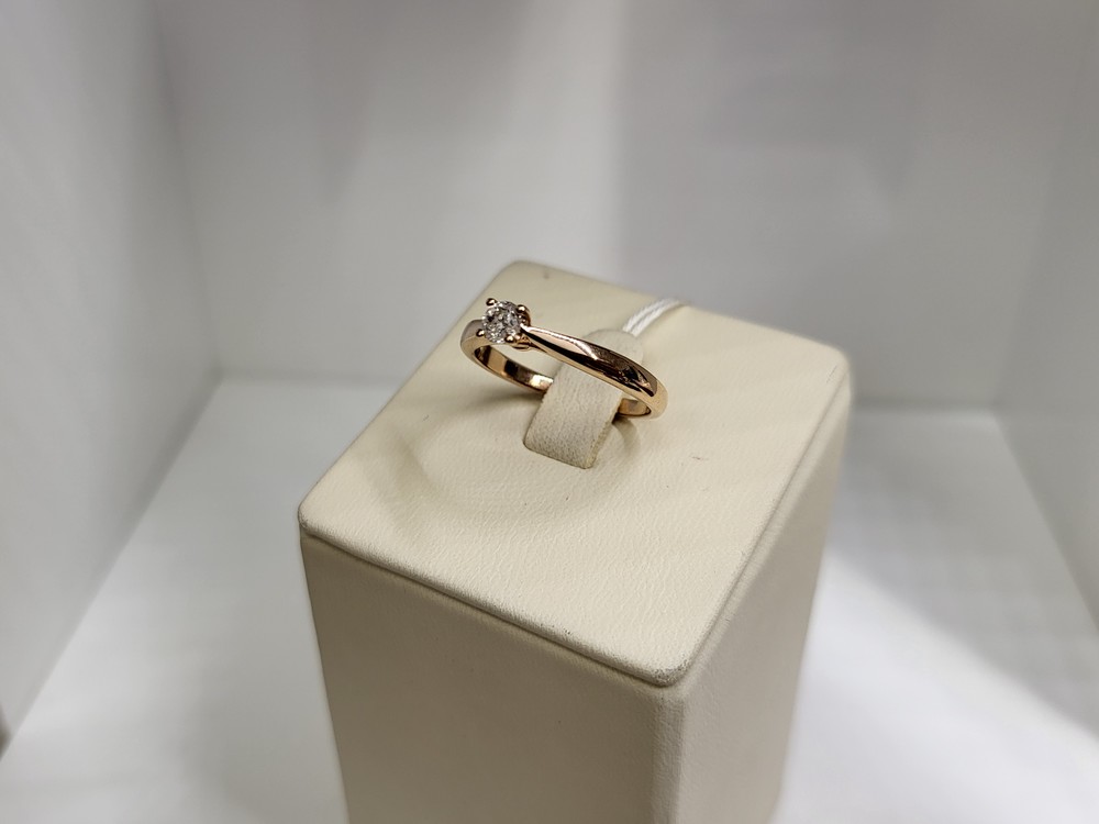 КОЛЬЦО БРИЛЛИАНТ Au 585