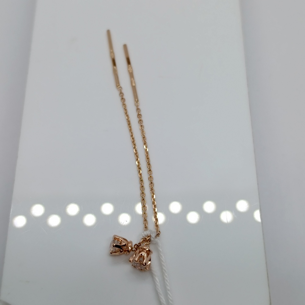 СПРО585 СЕРЬГИ ПРОДЕВКИ (Au 585)