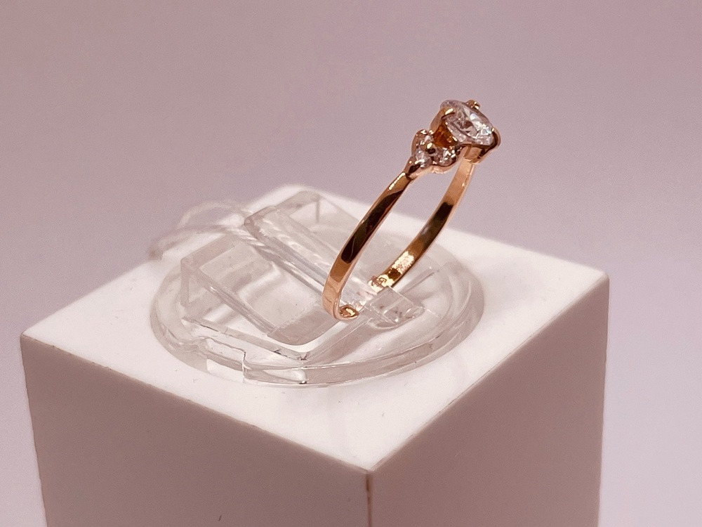 КОЛКМИ585 КОЛЬЦО С КАМНЯМИ (Au 585)