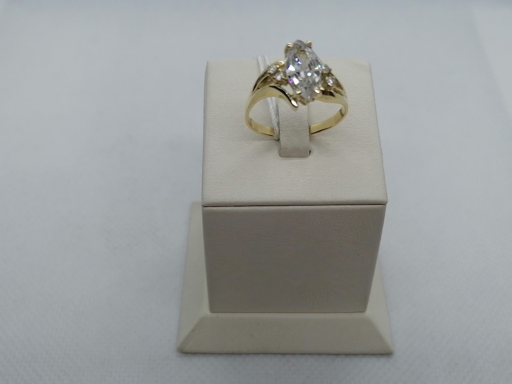 КОЛКМИ585 КОЛЬЦО С КАМНЯМИ (Au 585)
