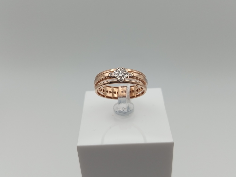 КОЛЬЦО БРИЛЛИАНТ Au 585