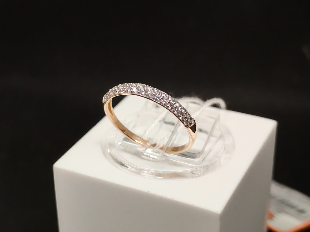 КОЛКМИ585 КОЛЬЦО С КАМНЯМИ (Au 585)