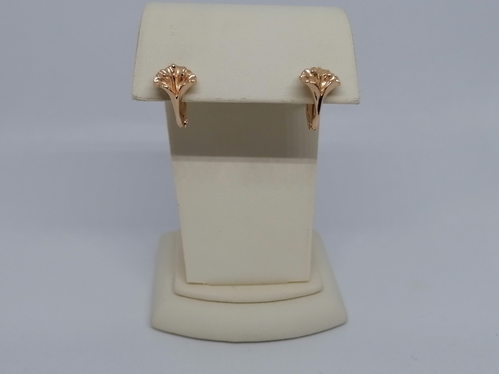 СЕРЬГИ БЕЗ КАМНЯ (Au 585)