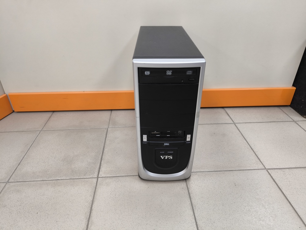 Системный блок VPS; Core i3-9100, GeForce GTX 1060 6GB, 12 Гб, 1 Tb, Нет