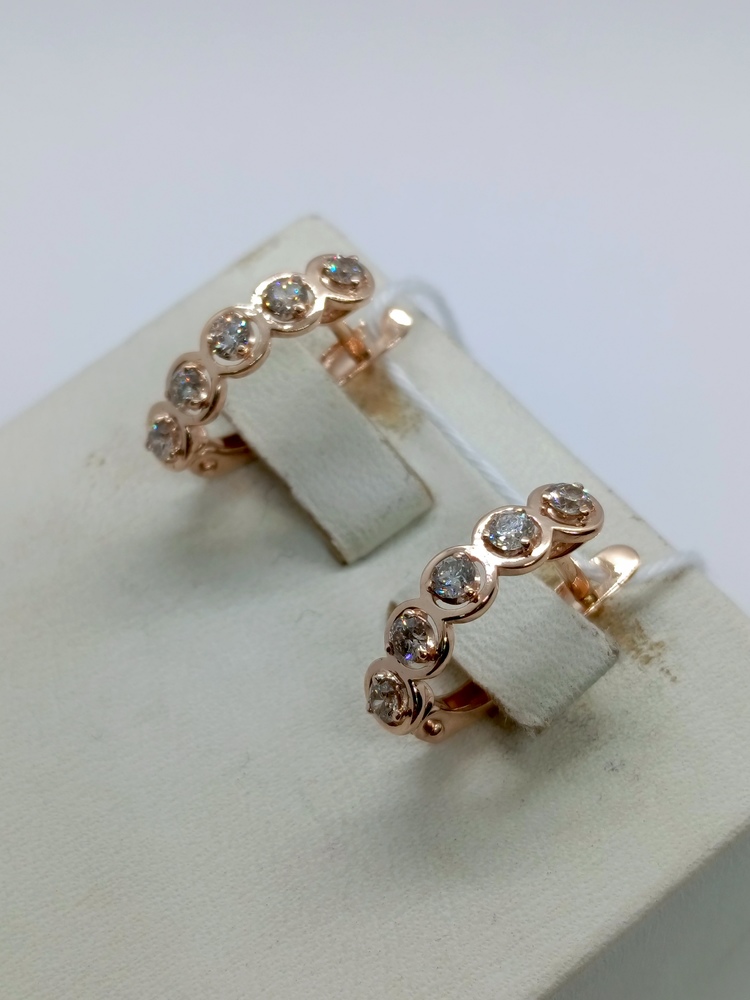 СЕРЬГИ БРИЛЛИАНТ (Au 585)