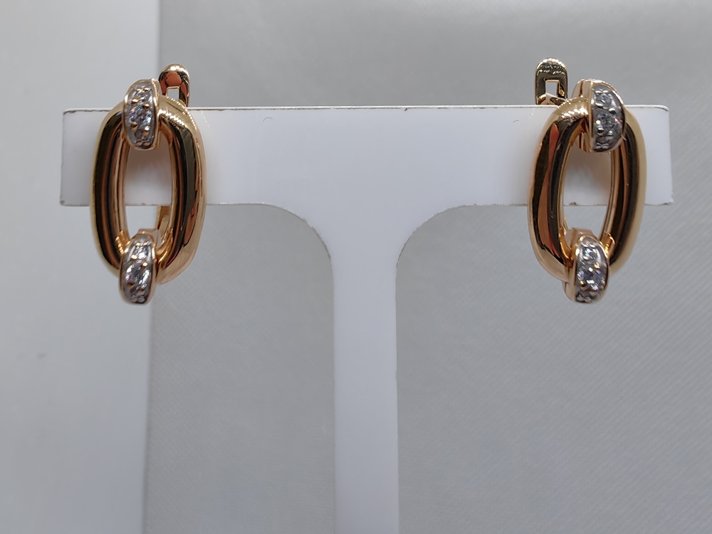 СКМИ585 СЕРЬГИ С КАМНЯМИ (Au 585) СКМИ585 СЕРЬГИ С КАМНЯМИ (Au 585)