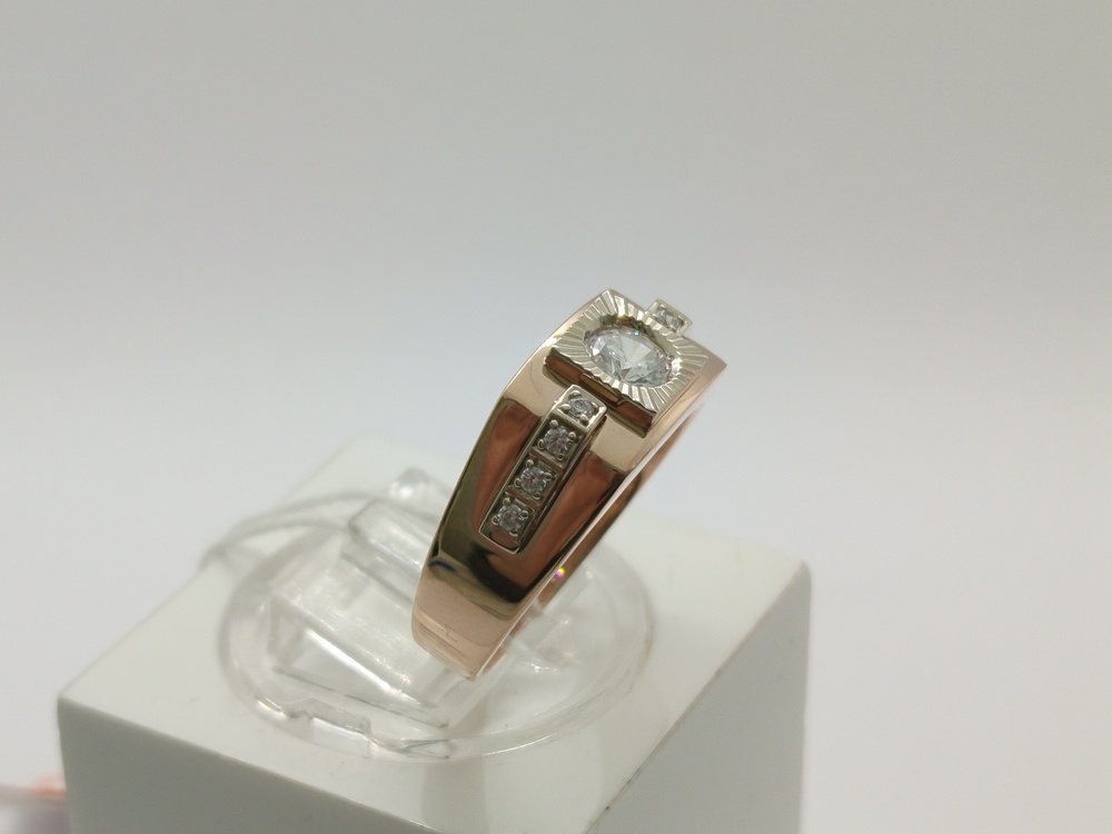 ПЕЧКМИ585 ПЕЧАТКА С КАМНЯМИ (Au 585)