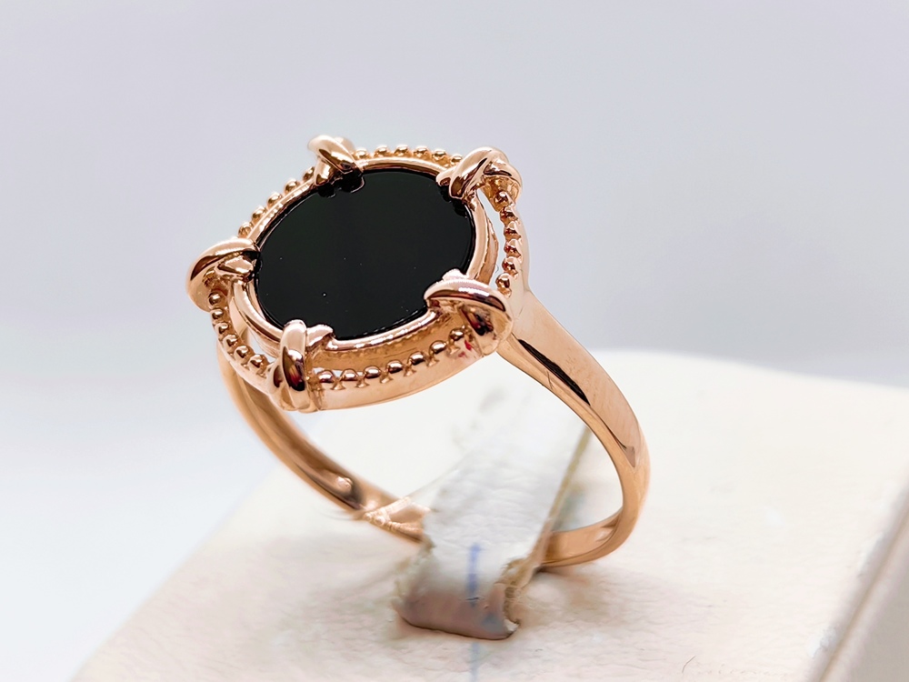 КОЛЬЦО ОНИКС (Au 585)