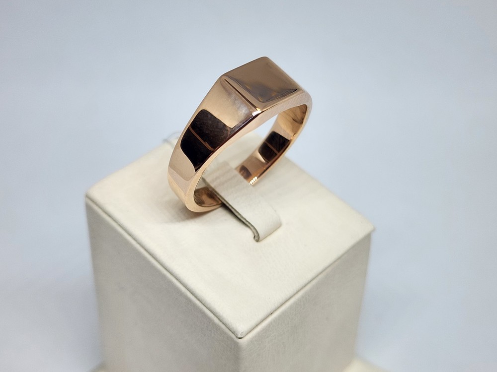 КОЛЬЦО ПЕЧАТКА без камня (Au 585)