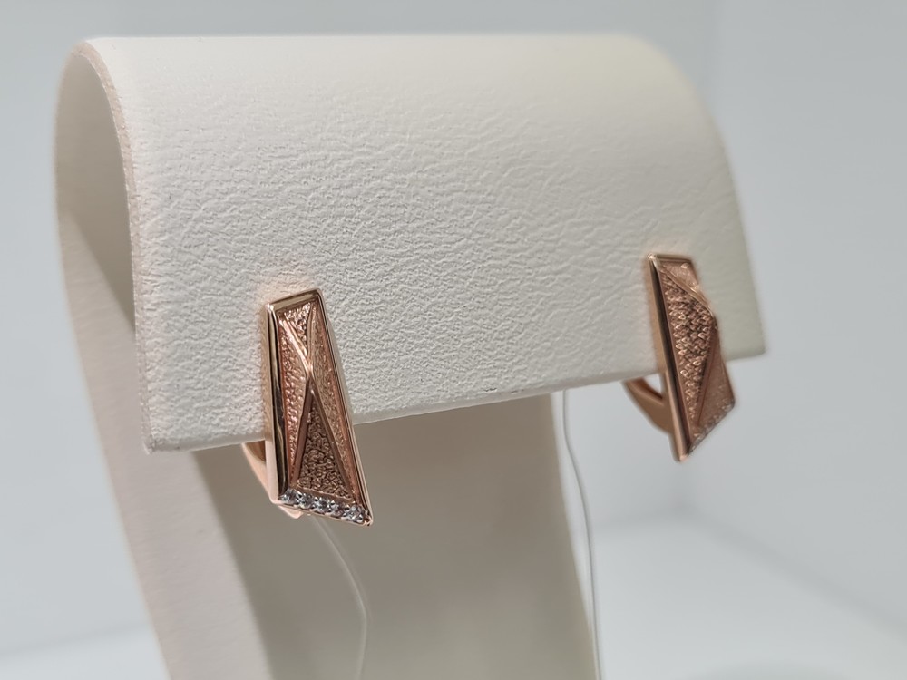 СЕРЬГИ С КАМНЯМИ (Au 585)