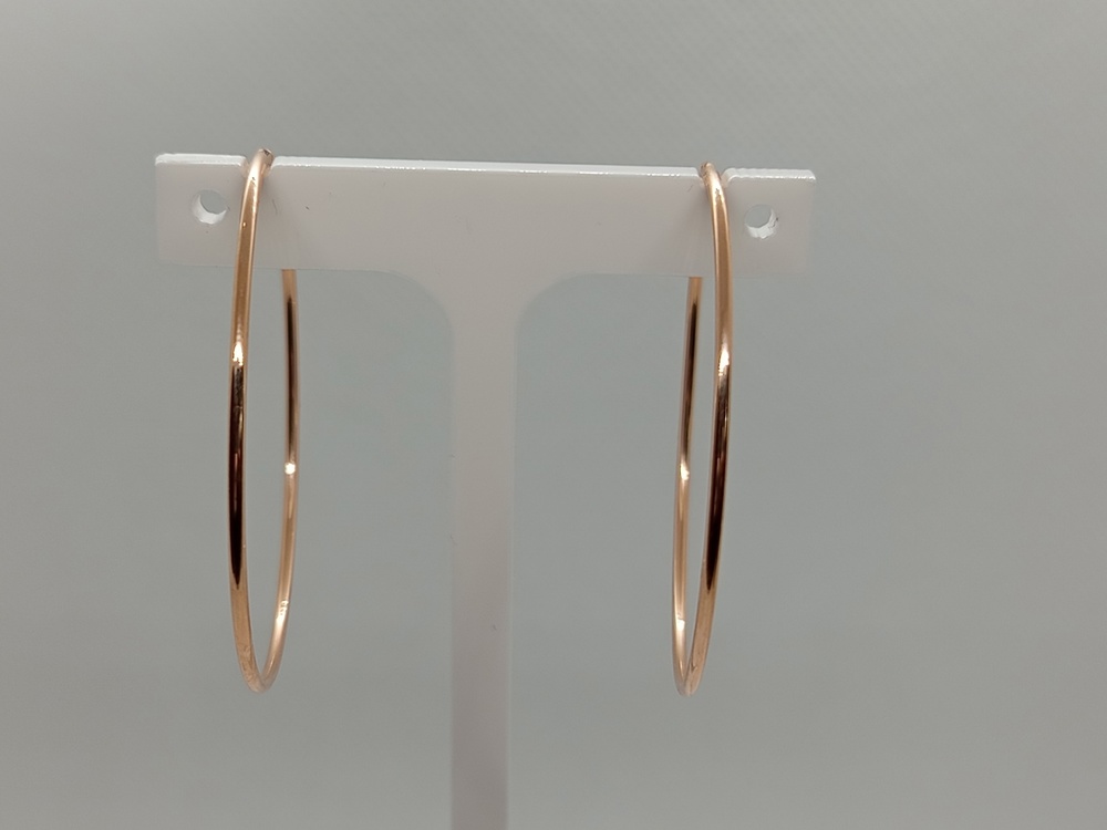 СКОН585 СЕРЬГИ КОНГО (Au 585)