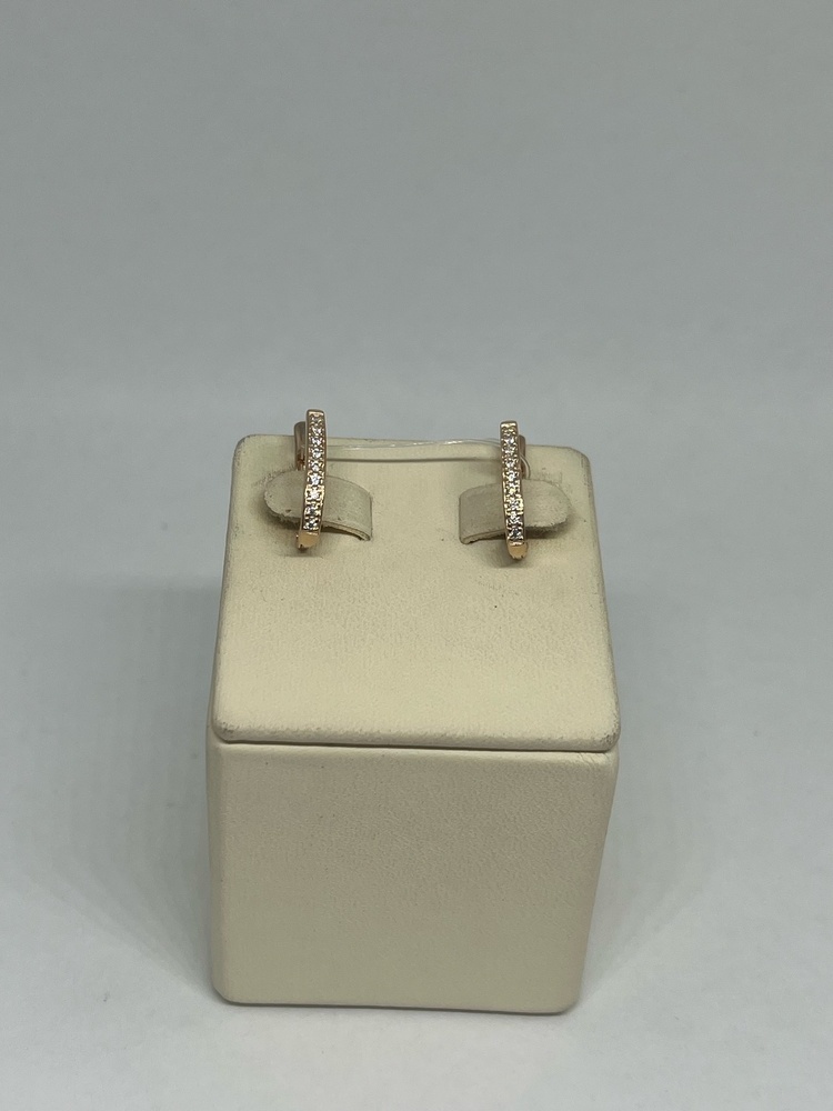 СЕРЬГИ С КАМНЯМИ (Au 585) СЕРЬГИ С КАМНЯМИ (Au 585)