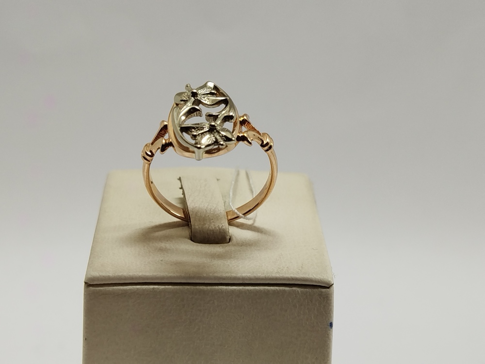 КОЛБКМ583 КОЛЬЦО БЕЗ КАМНЯ (Au 583)