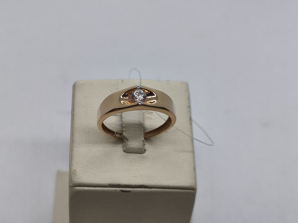 КОЛЬЦО С КАМНЕМ (Au 585)