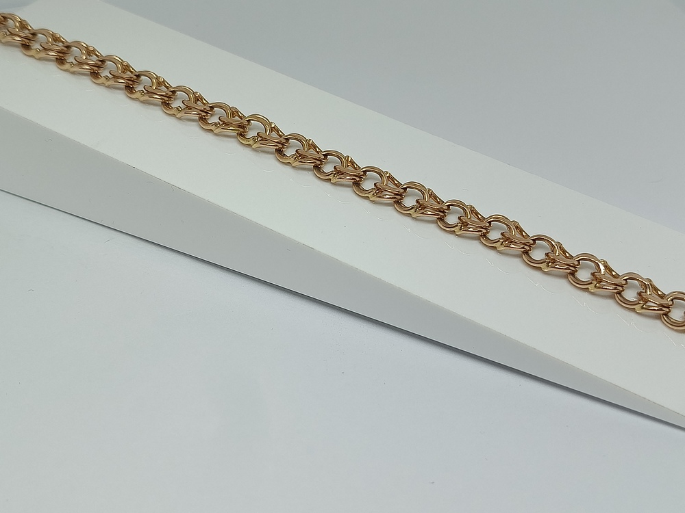 БРАСЛЕТ ПОЛНОВЕСНЫЙ Бисмарк (Au 585)