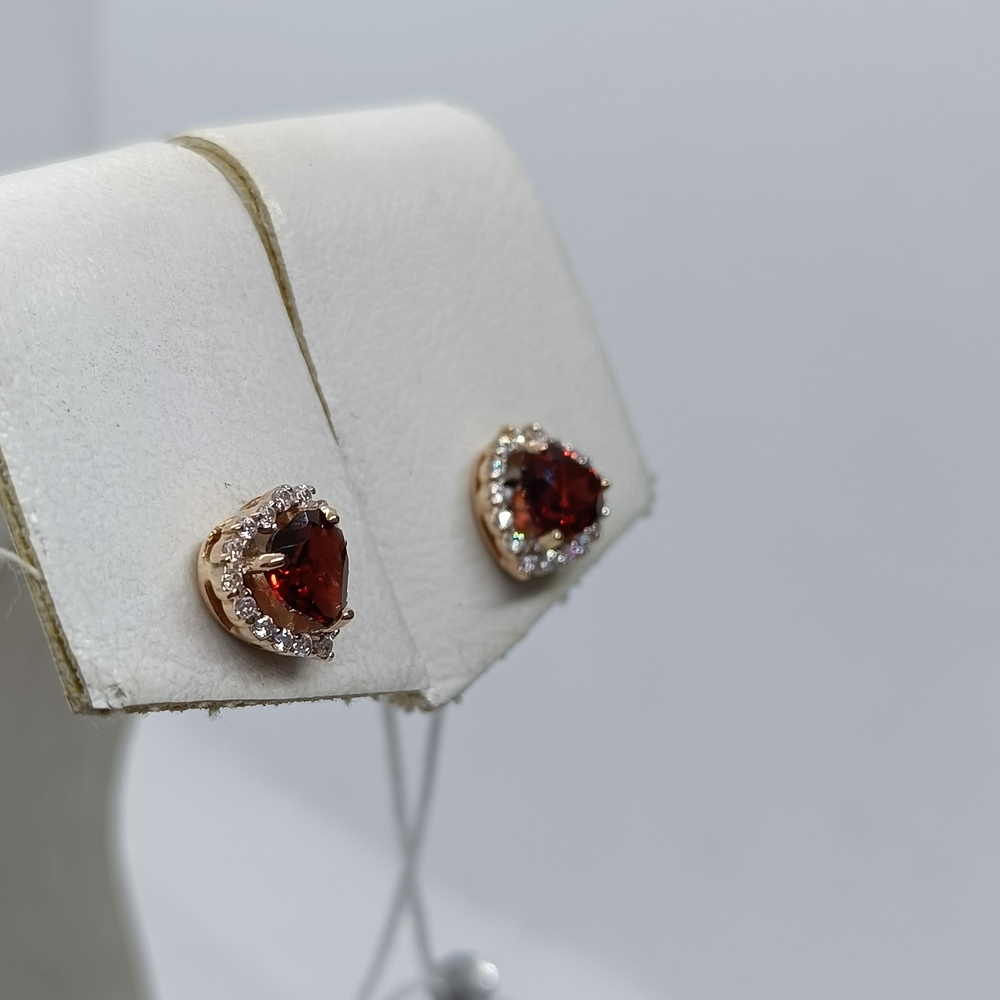 СПУС585 СЕРЬГИ ПУСЕТЫ (Au 585)