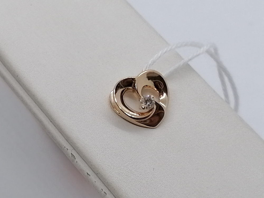 ПОДВЕСКА БРИЛЛИАНТ Au 585