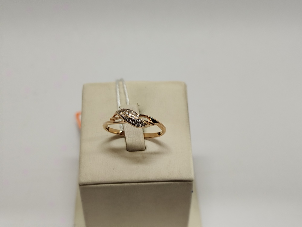 КОЛКМИ585 КОЛЬЦО С КАМНЯМИ (Au 585)