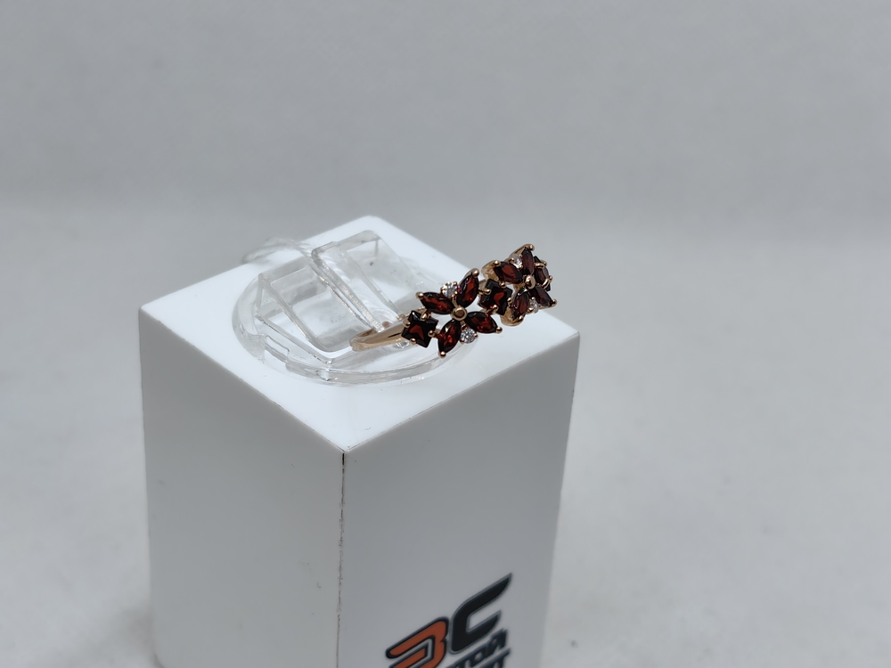 КОЛКМИ585 КОЛЬЦО С КАМНЯМИ (Au 585)