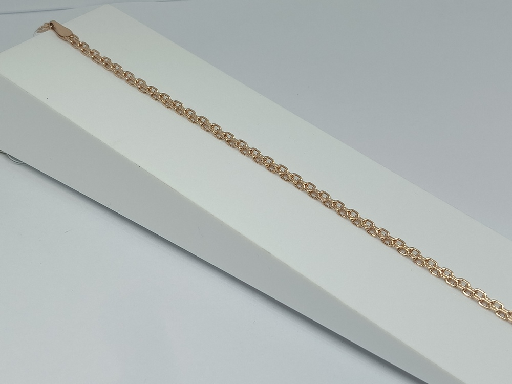 630506023 БРАСЛЕТ ПУСТОТЕЛЫЙ Бисмарк машинный (Au 585)