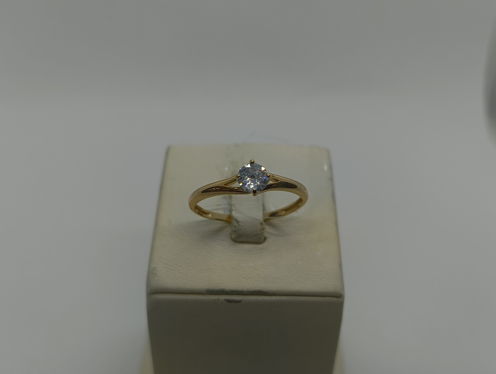 КОЛЬЦО С КАМНЕМ (Au 585)