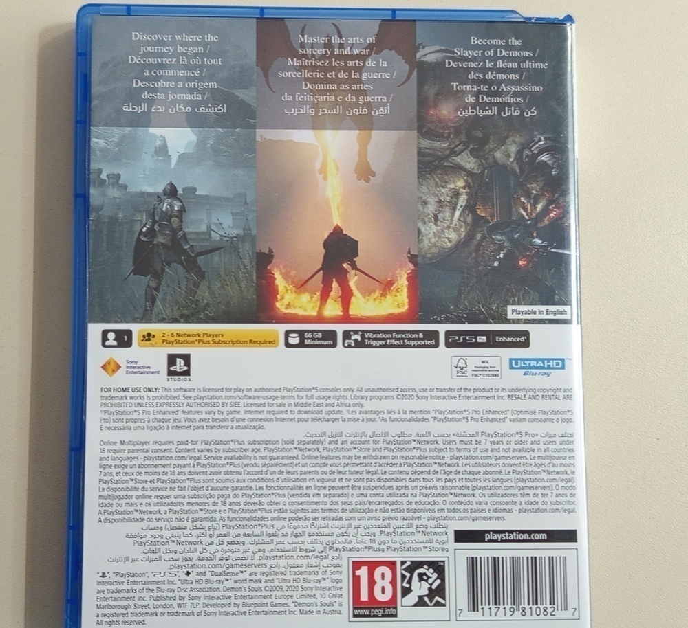 Игра Playstation 5 Demon Souls