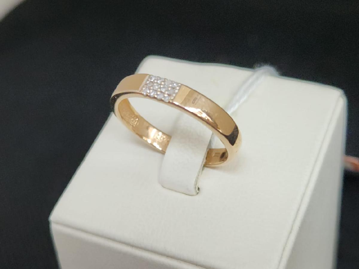 КОЛКМИ585 КОЛЬЦО С КАМНЯМИ (Au 585)