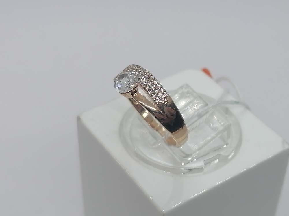 КОЛКМИ585 КОЛЬЦО С КАМНЯМИ (Au 585)