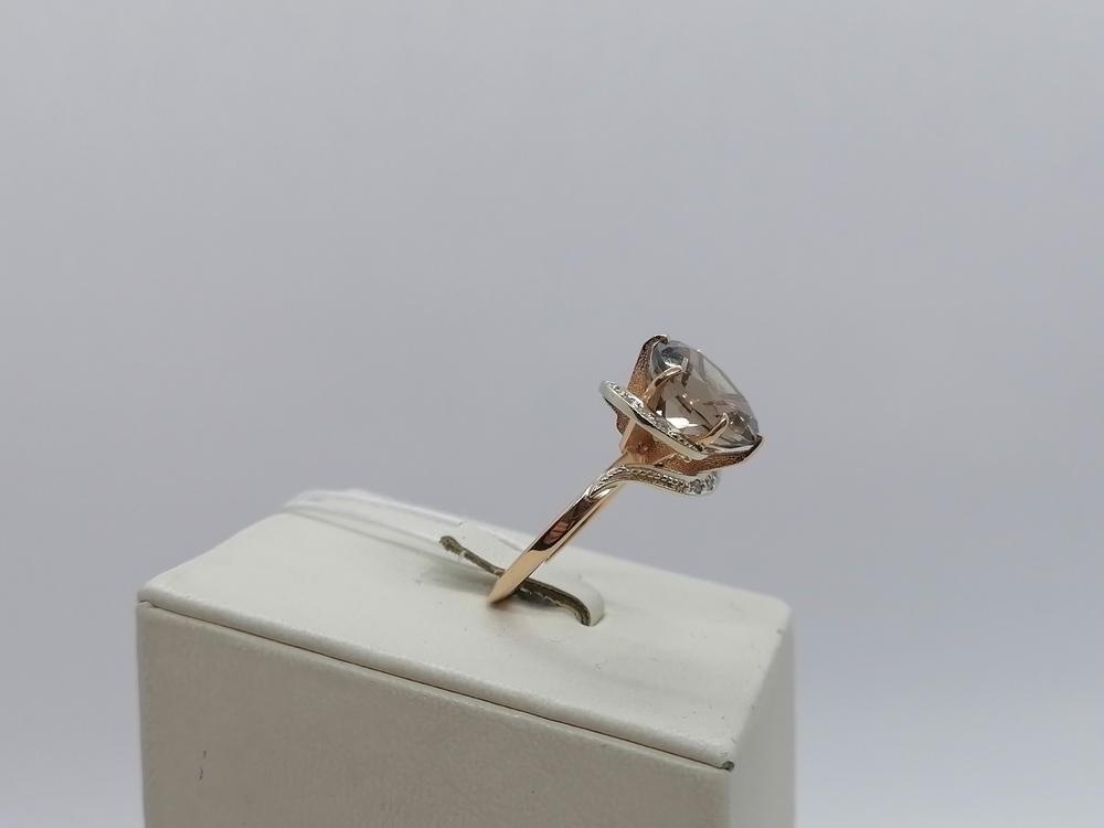 КОЛКМИ585 КОЛЬЦО С КАМНЯМИ (Au 585)