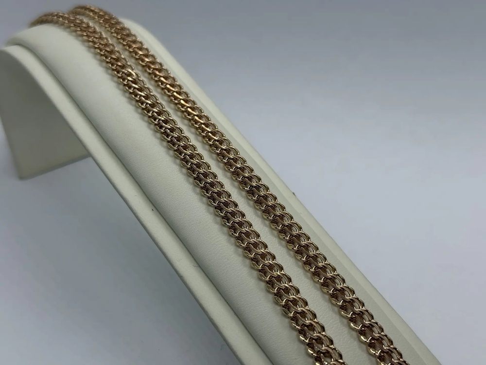 ЦЛИТ585 ЦЕПЬ ПОЛНОВЕСНАЯ Итальянка (Au 585)