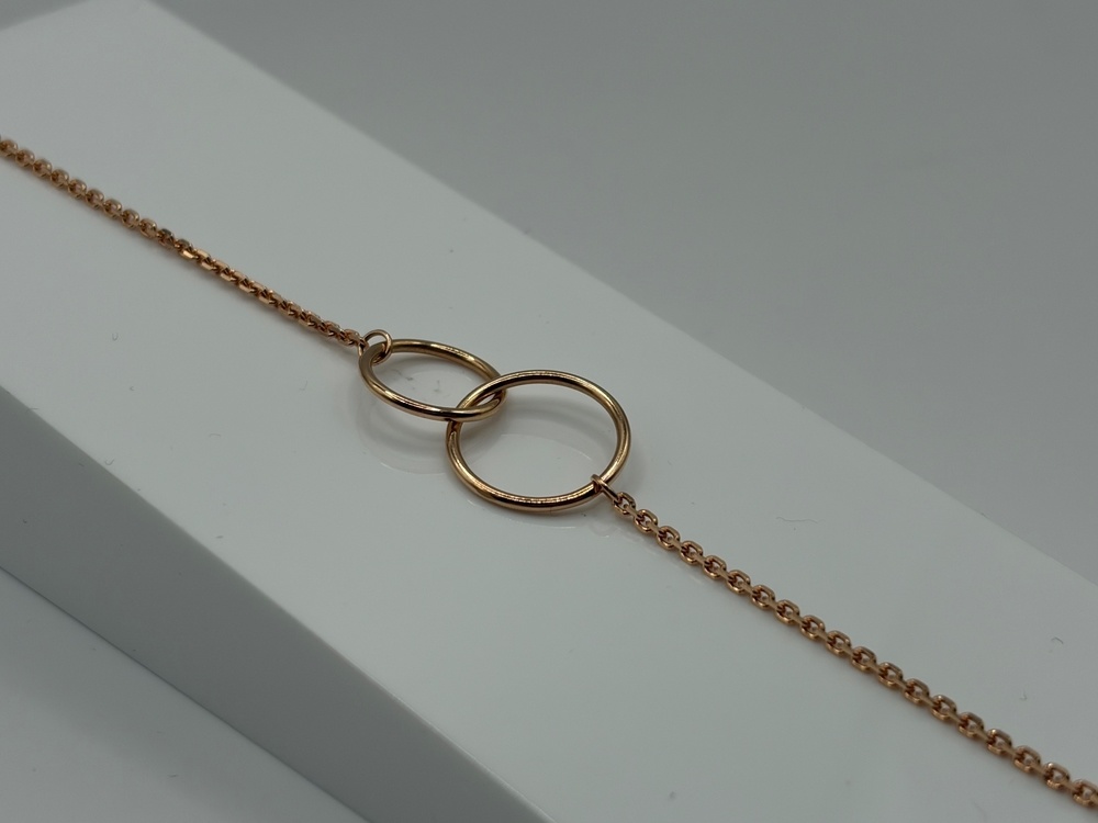 БРАСЛЕТ ПОЛНОВЕСНЫЙ Фантазия (Au 585)