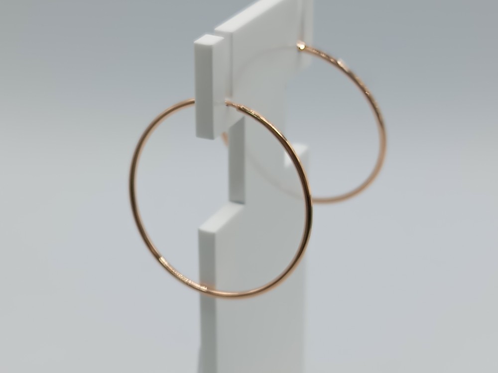 СЕРЬГИ КОНГО без камня (Au 585)