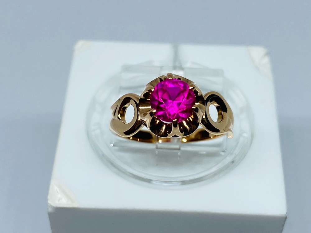 КОЛЬЦО С КАМНЕМ (Au 583)