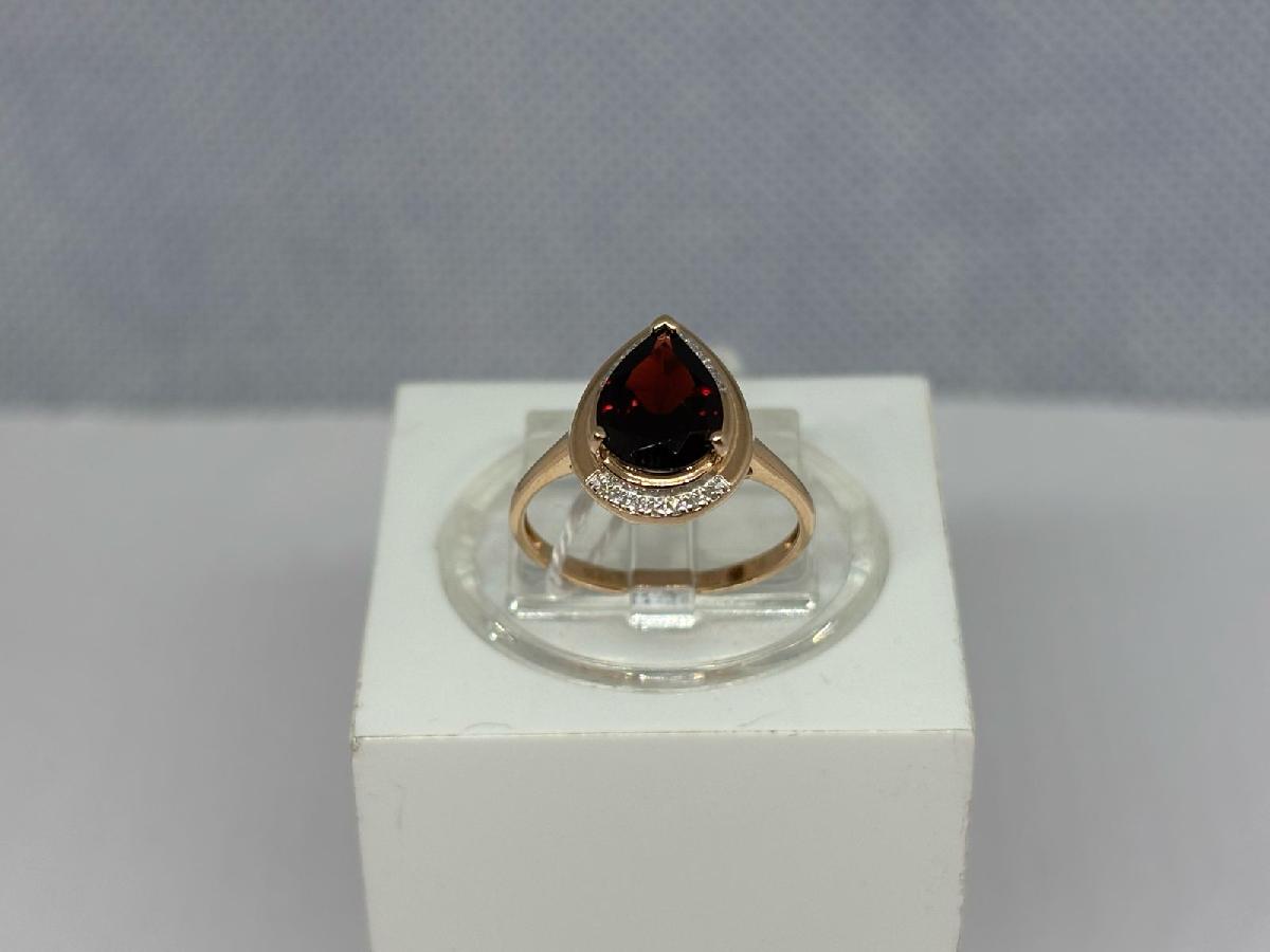 КОЛКМИ585 КОЛЬЦО С КАМНЯМИ (Au 585)