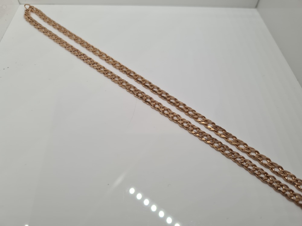 ЦЕПЬ ПОЛНОВЕСНАЯ Ромб двойной (Au 585)