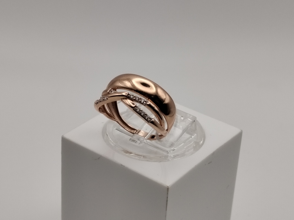 КОЛКМИ585 КОЛЬЦО С КАМНЯМИ (Au 585)