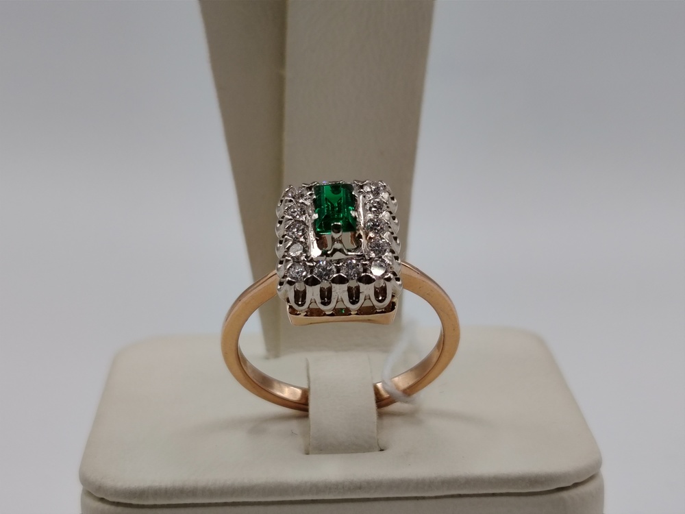 КОЛЬЦО БРИЛЛИАНТ Au 585