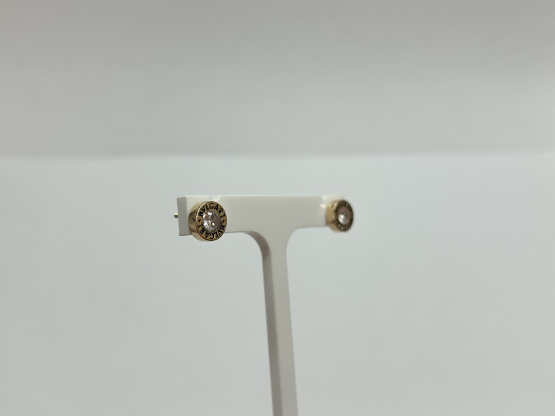 804-02432-10-00-20-00 СЕРЬГИ ПУСЕТЫ с камнем (Au 585)