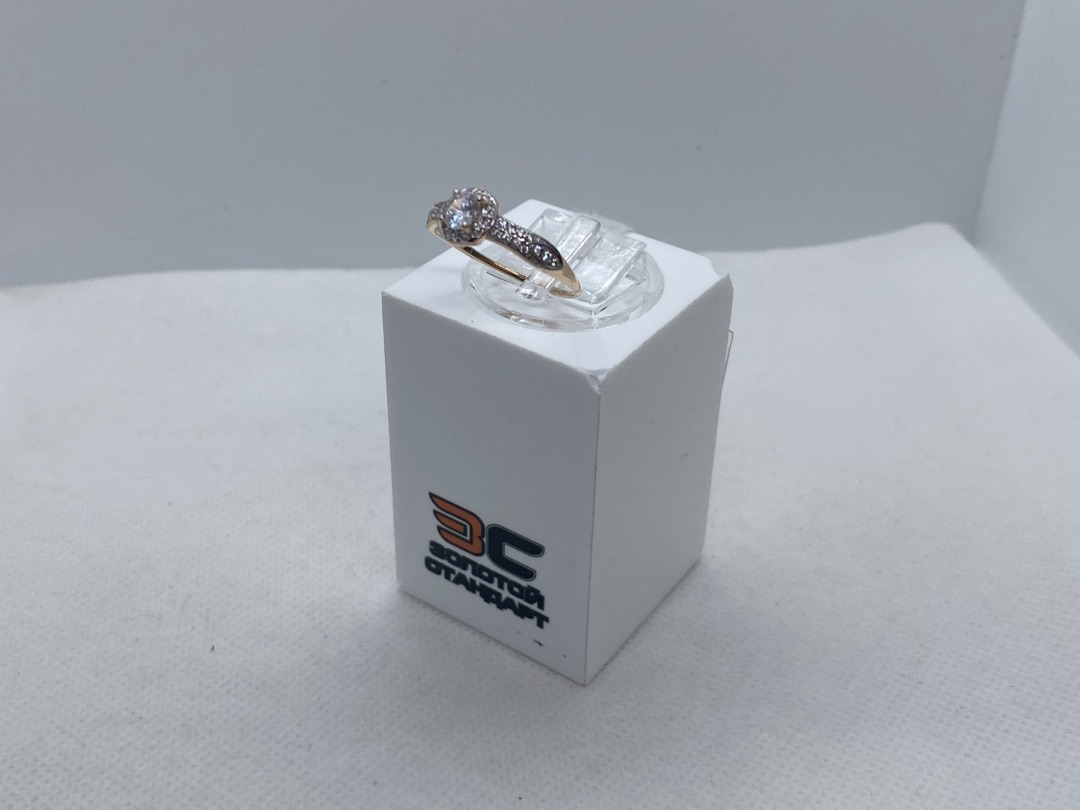 КОЛКМИ585 КОЛЬЦО С КАМНЯМИ (Au 585)