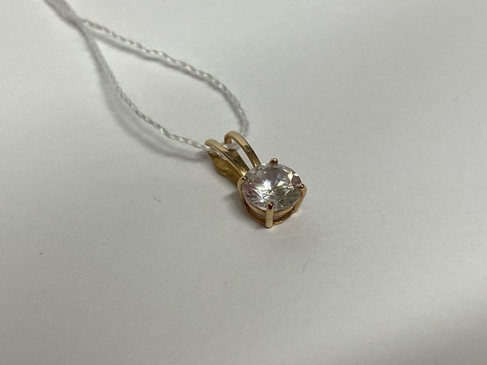 ПОДВЕСКА С КАМНЕМ (Au 585)