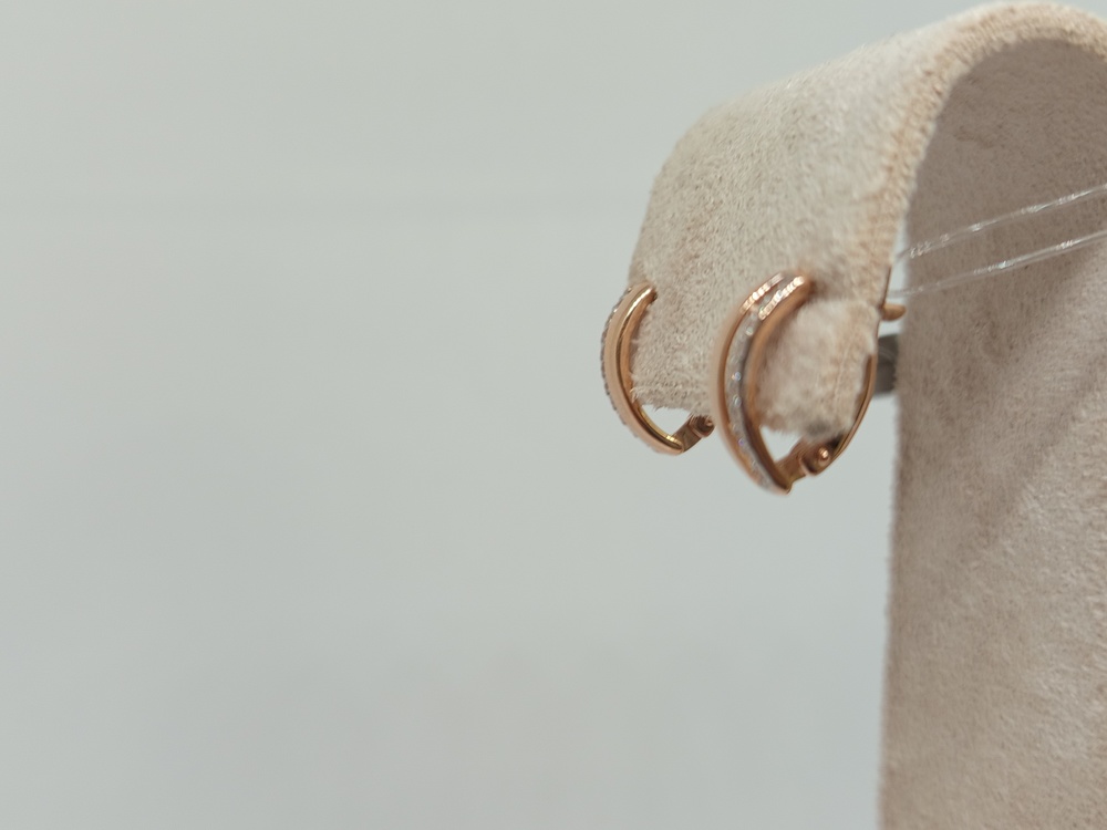 СЕРЬГИ С КАМНЯМИ (Au 585)