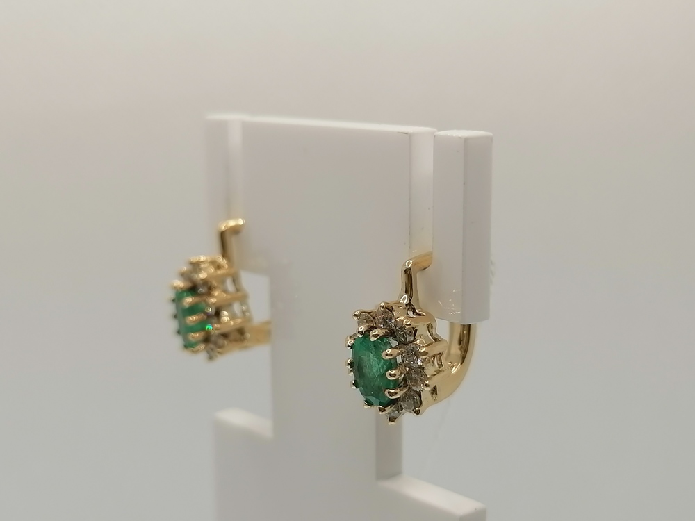 СЕРЬГИ БРИЛЛИАНТ (Au 585)