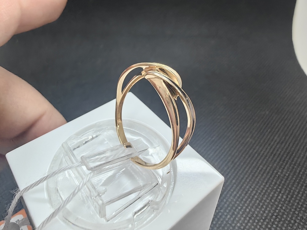 КОЛБКМ585 КОЛЬЦО БЕЗ КАМНЯ (Au 585)