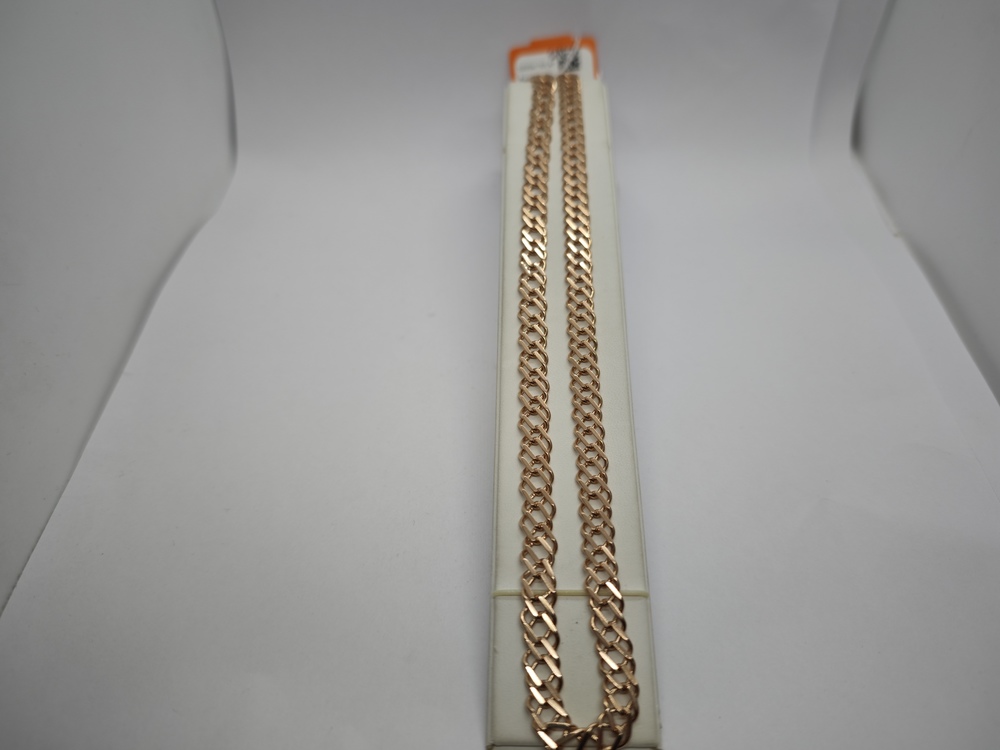 ЦЛР2585 ЦЕПЬ ПОЛНОВЕСНАЯ Ромб двойной (Au 585)