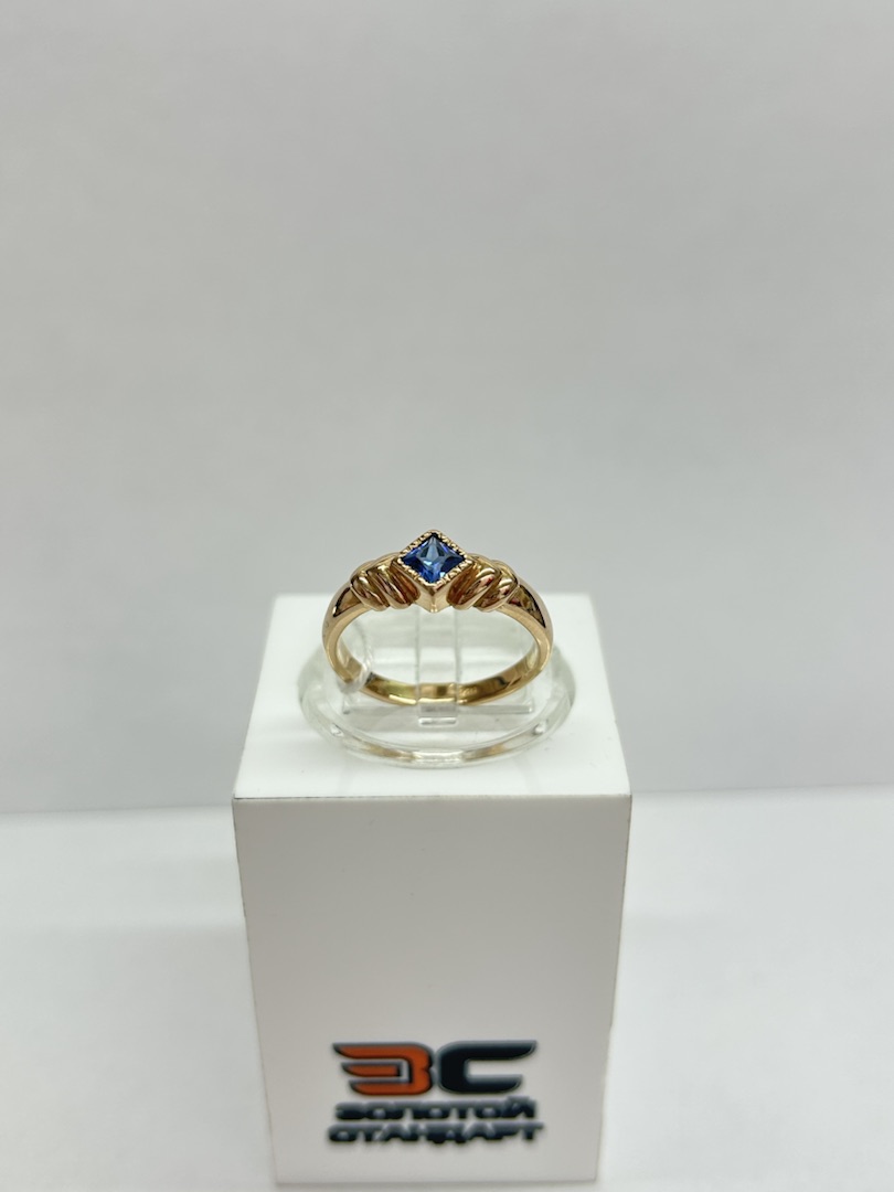 КОЛЬЦО С КАМНЕМ (Au 585)