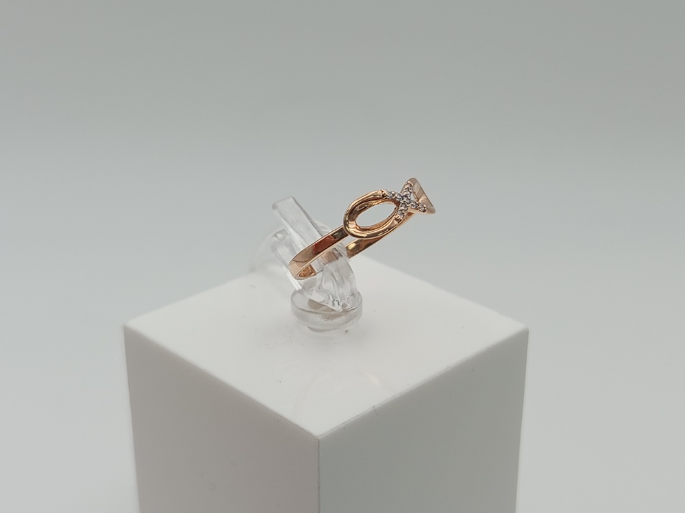 КОЛКМИ585 КОЛЬЦО С КАМНЯМИ (Au 585)