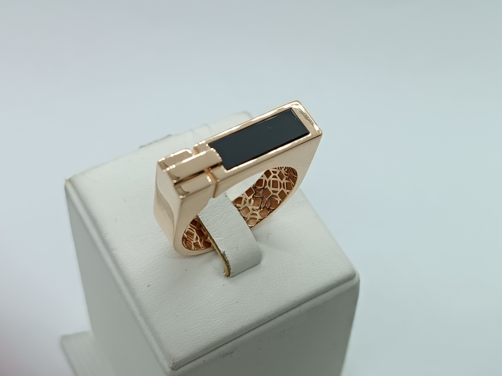 КОЛЬЦО ПЕЧАТКА с камнем (Au 585)