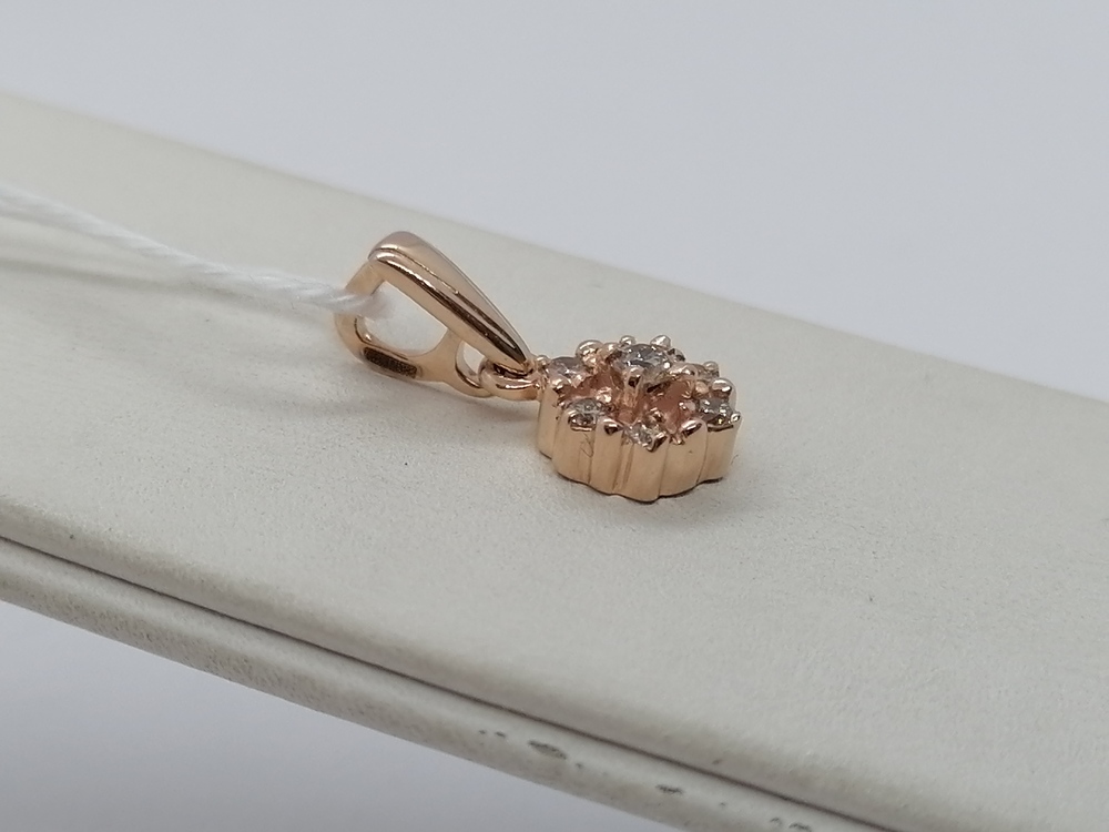 ПОДВЕСКА БРИЛЛИАНТ Au 585