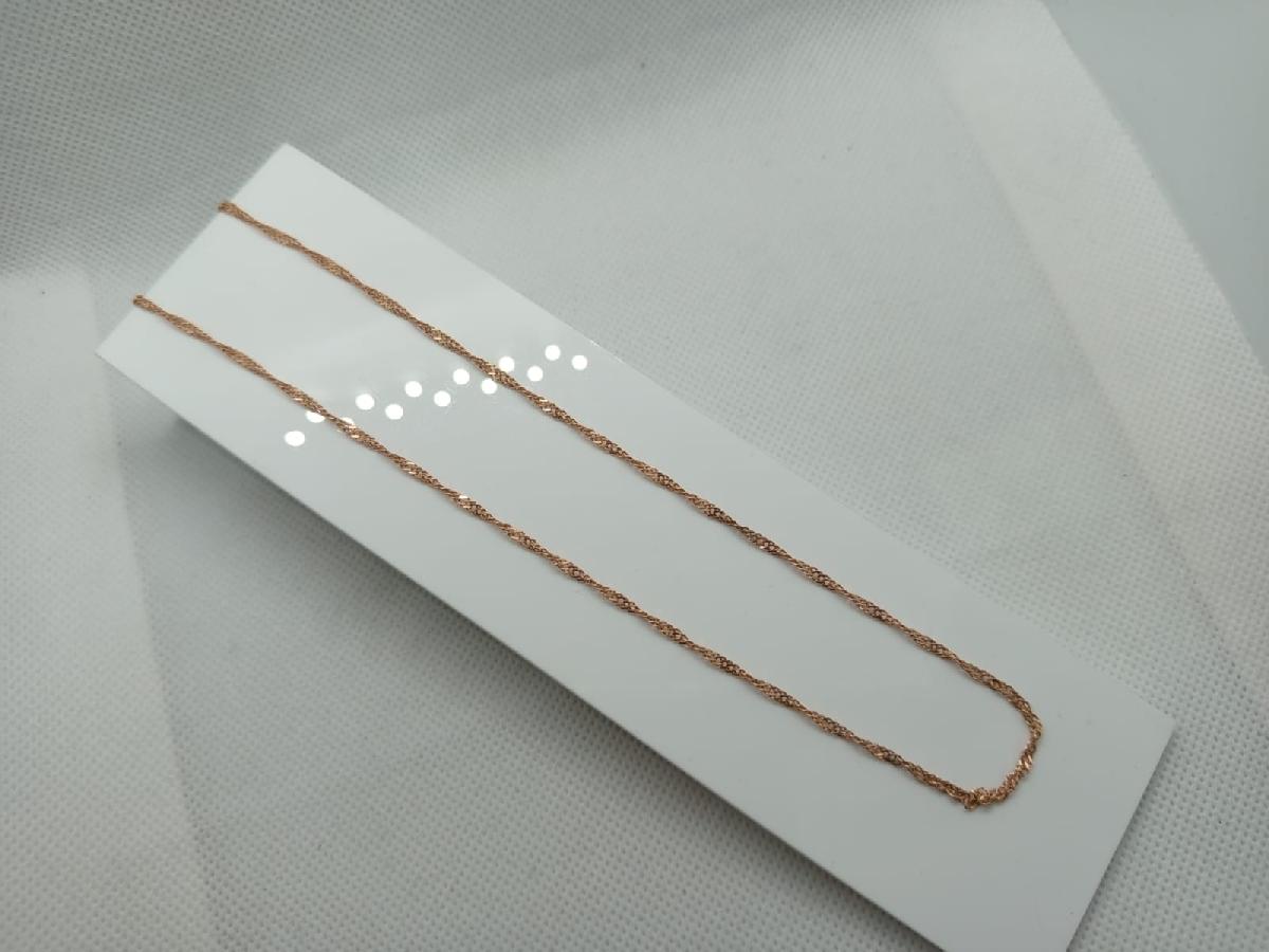 ЦЛСИ585 ЦЕПЬ ПОЛНОВЕСНАЯ Сингапур (Au 585)